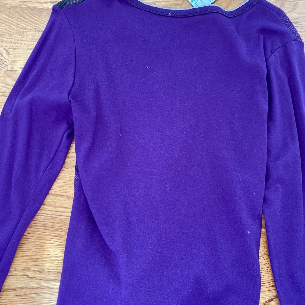 Purple Patterned Top - Picture 13 of 14